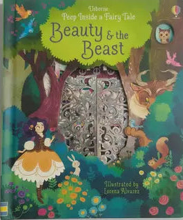 Peep-Inside-a-Fairy-Tale-Beauty-and-the-Beast-Usborne-Childrens-Book