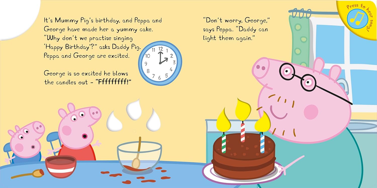 Peppa Pig Happy Birthday! - Music Book
