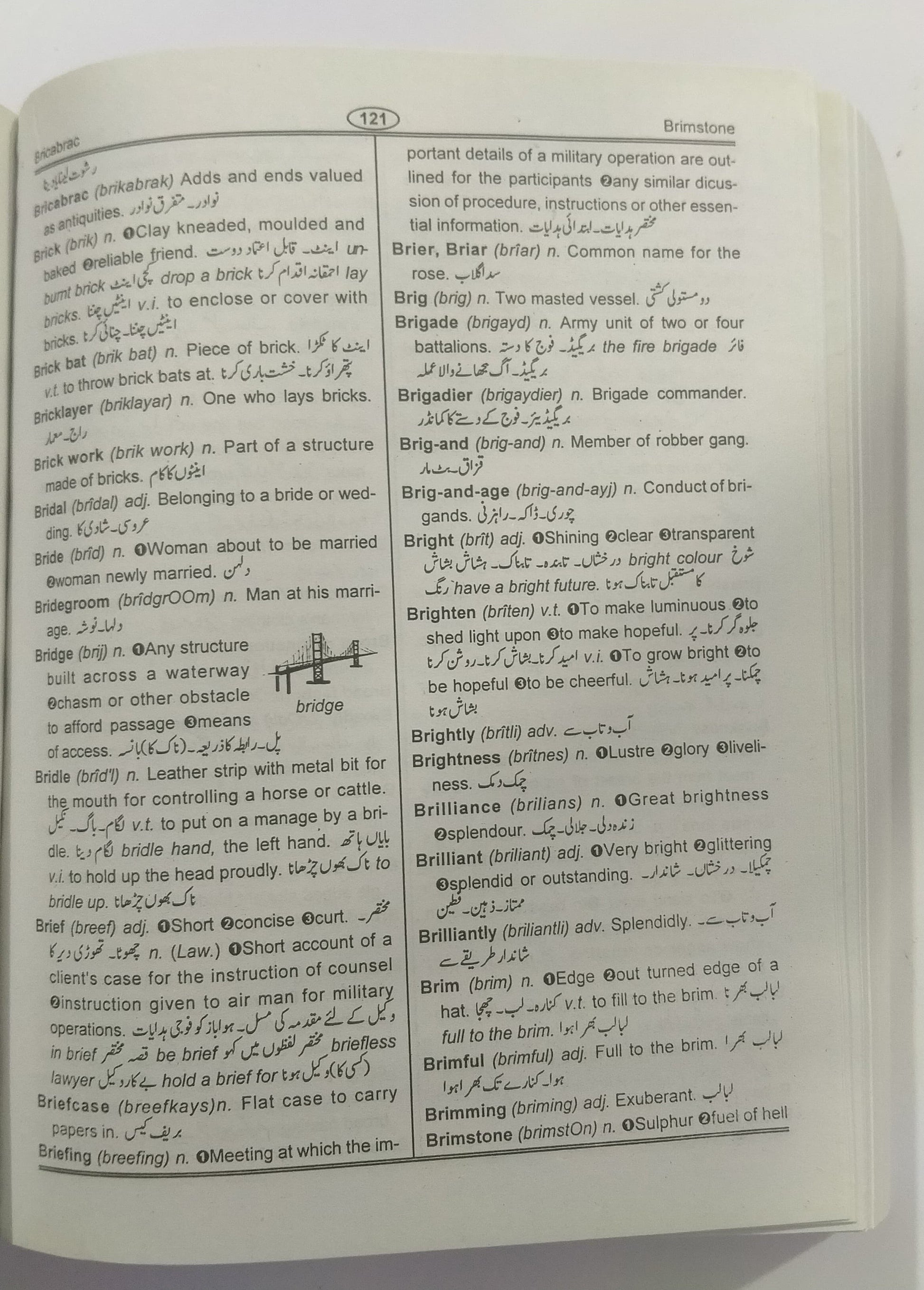 Rabia Practical Dictionary English to Urdu Papercover Book