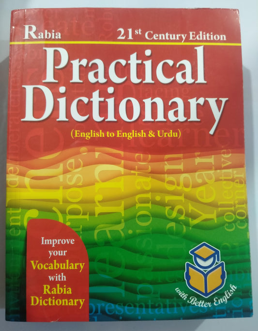 Rabia Practical Dictionary English to Urdu Papercover Book
