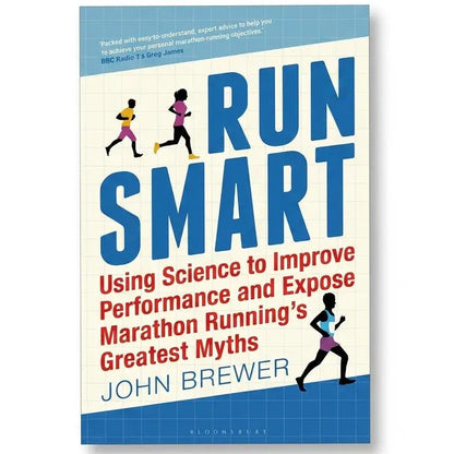 Book cover of 'Run Smart' by John Brewer on a white background