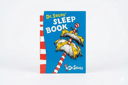 Dr. Seuss' Sleep Book with striped design on a white background