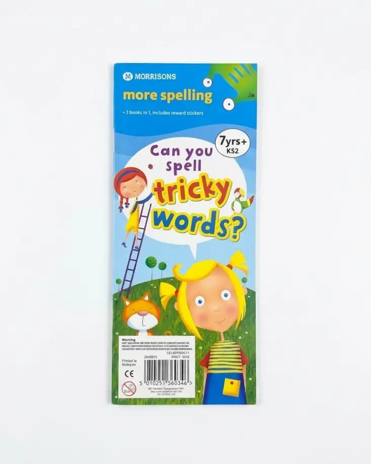 Spelling Can you spell tricky words  2 in 1 Book