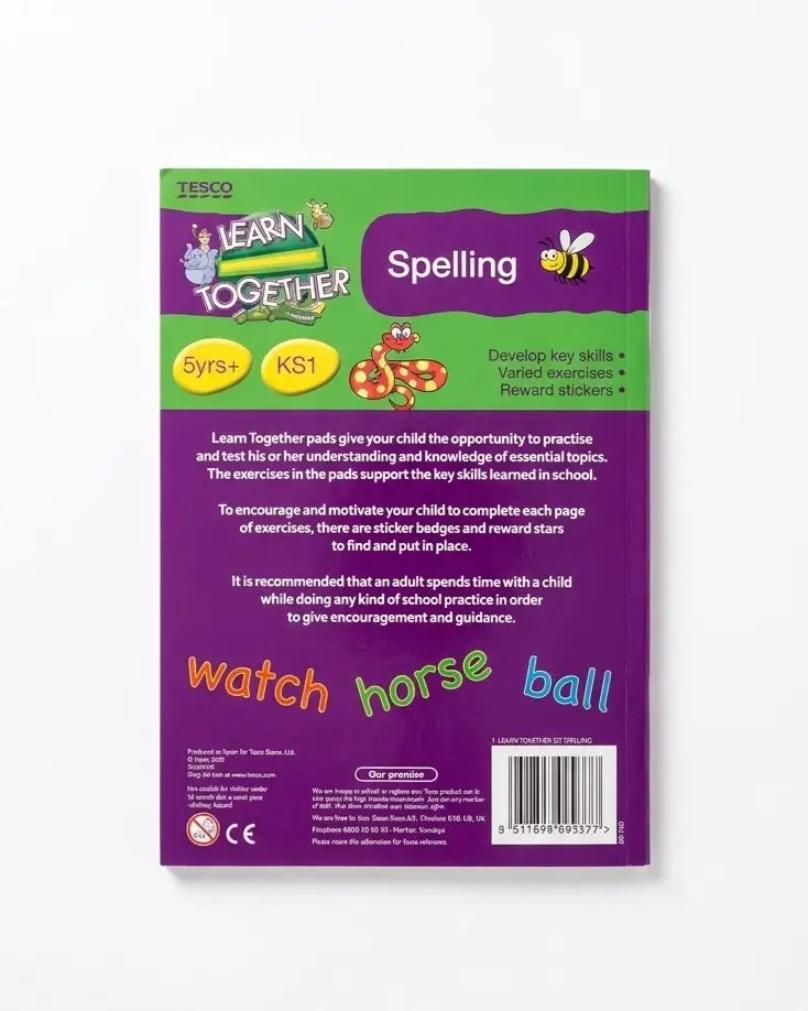 Learn Together Spelling | English Spelling Practice