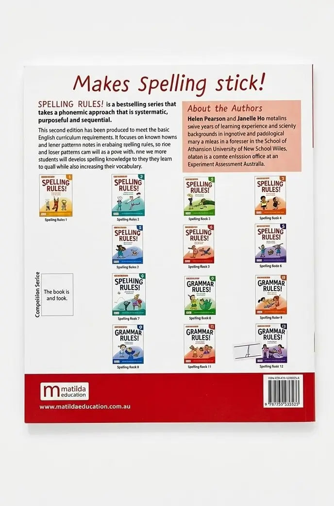Spelling Rules! Student Book 5