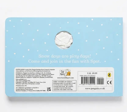 Back cover of a children's book with text and a barcode on a light blue background