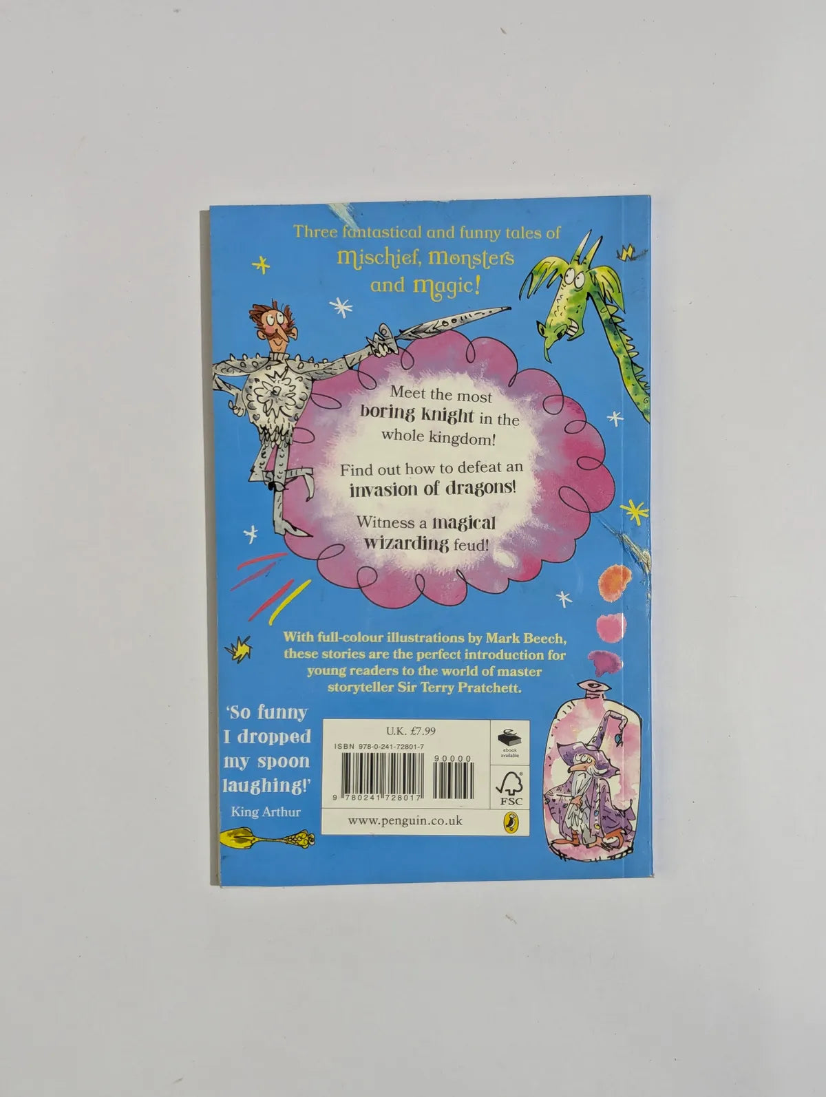 Book cover of 'Basil Brushed and Magic' with colorful illustrations on a gray background