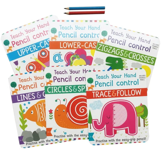 Teach Your Hand Pencil Control Collection- 6 Books (Paperback)