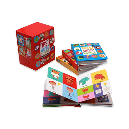 The First Words Collection 4 Books Box Set - 400+ Words to Learn!