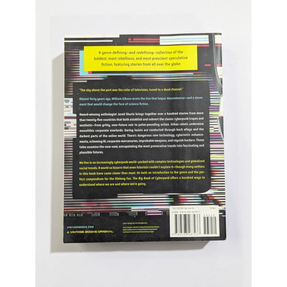 Back cover of a book with text and a barcode on a white background