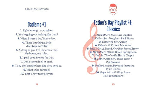 Sheet music or document with text and a red and white logo on a white background