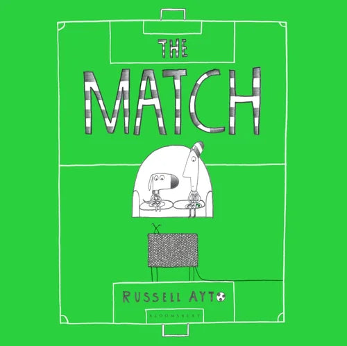 Book cover of 'The Match' by Russell Ayto on a green background