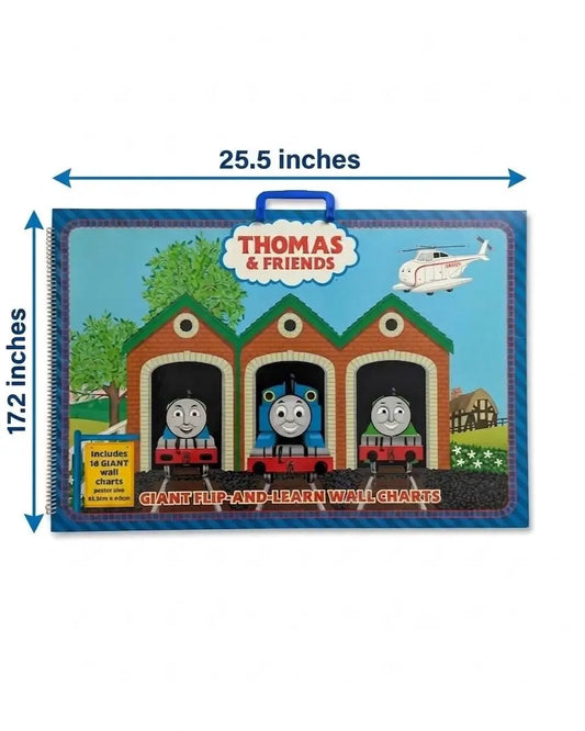 Thomas & Friends Giant Flip-and-Learn Wall Charts | Educational Charts for Kids