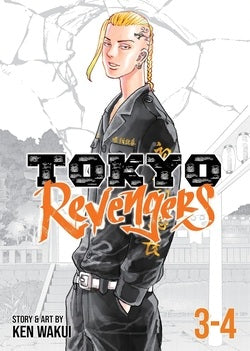 Cover of 'Tokyo Revengers' manga with a character in a black jacket and blonde hair.