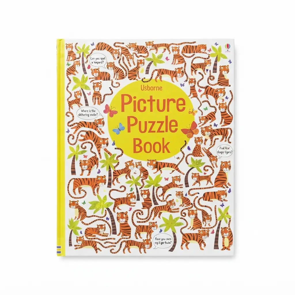 Usborne Picture Puzzle book (Look and Find Puzzles)