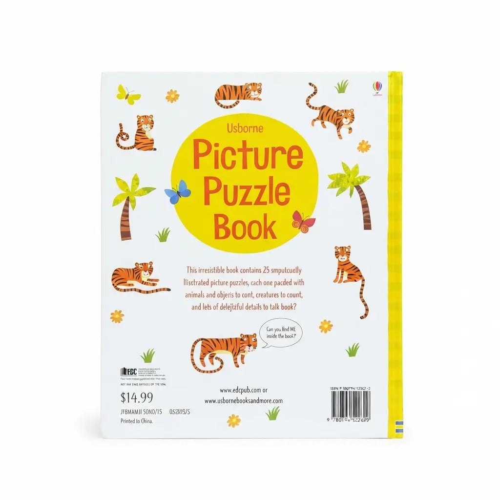 Usborne Picture Puzzle book (Look and Find Puzzles)