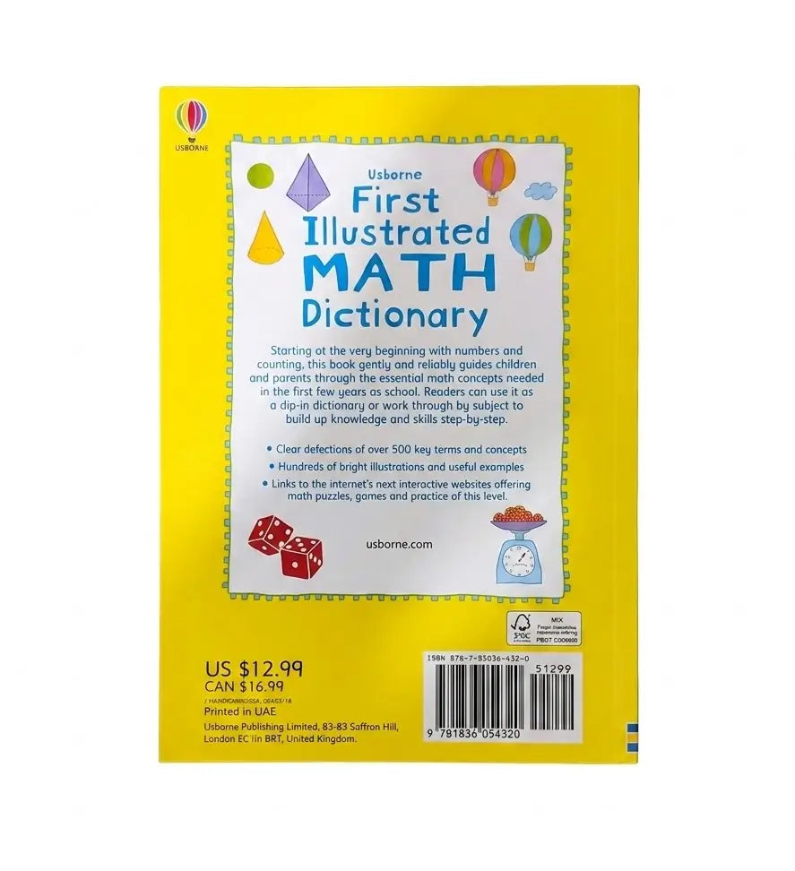 Usborne First Dictionary of Math