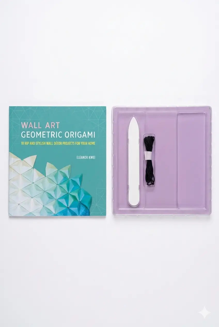 Wall Art: Geometric Origami: 10 Hip and Stylish Wall Decor Projects for Your Home