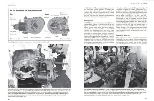 Technical manual or report with diagrams and text on a mechanical system.