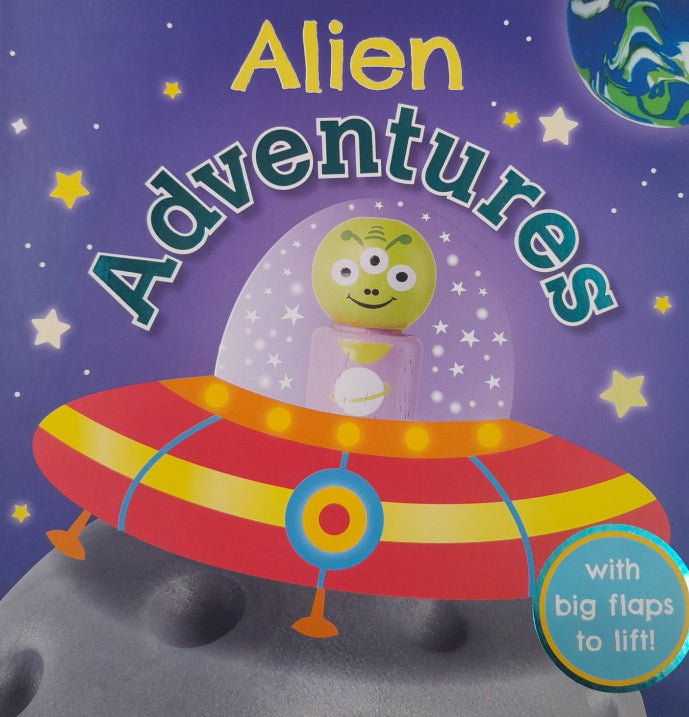 Alien Adventures with big flaps to lift! (Slightly Rough)