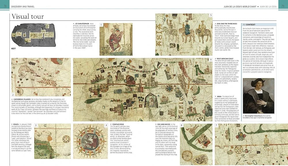 Smithsonian Great MAPS the Worls's Masterpieces explored and explained (Slightly Damaged)