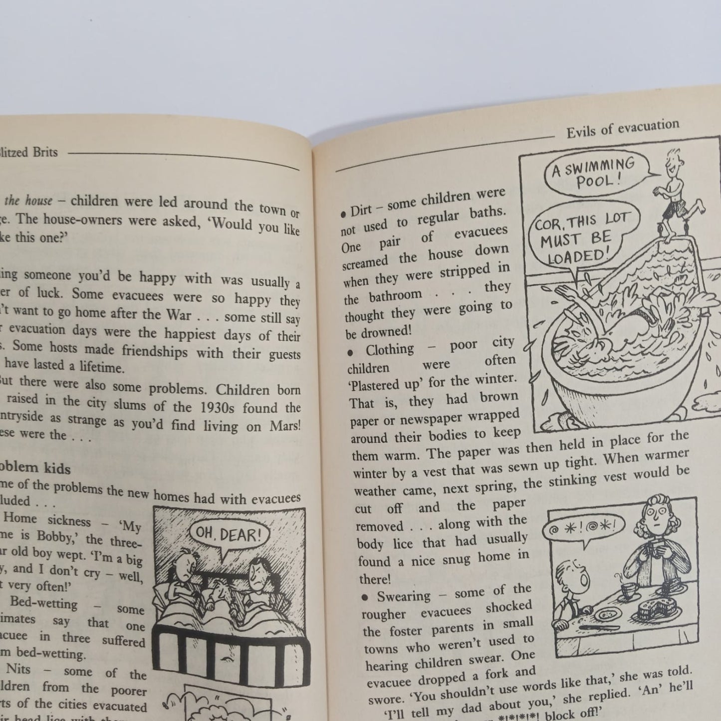 The Blitzed Brits Terry Deary (Preloved)