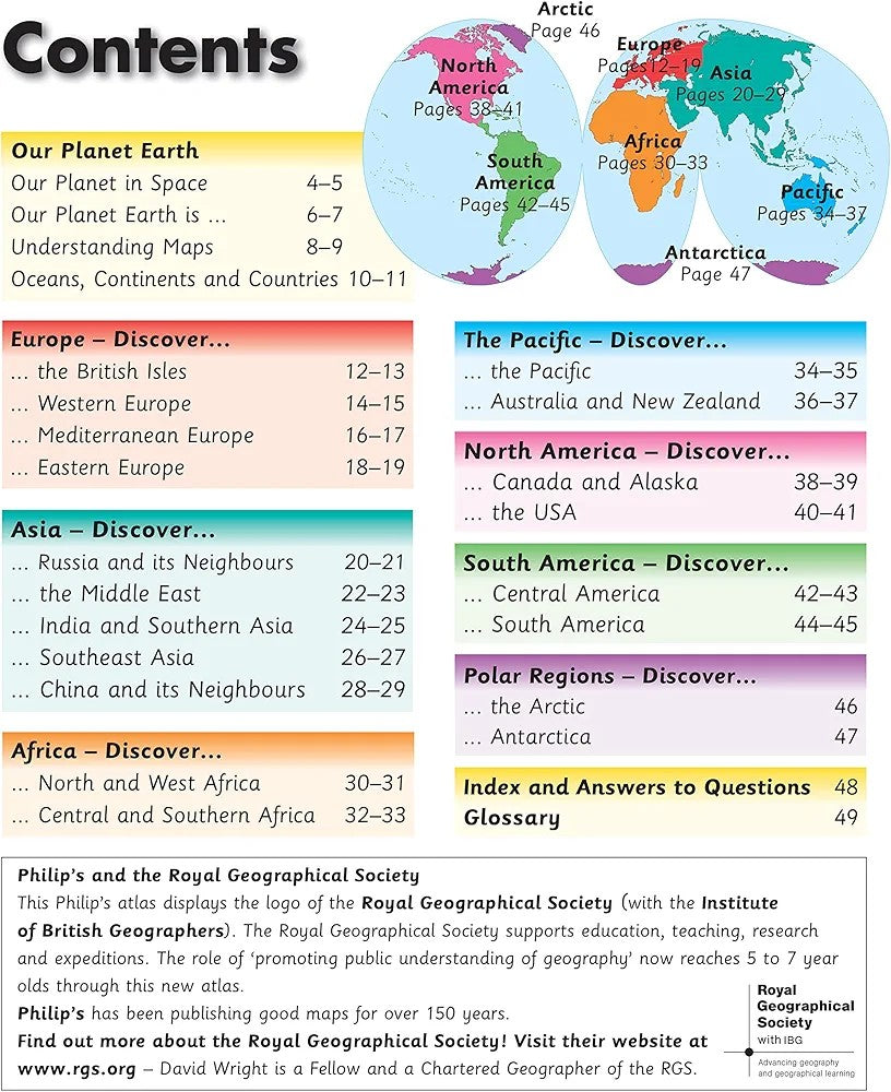 Philip's Infant School Atlas