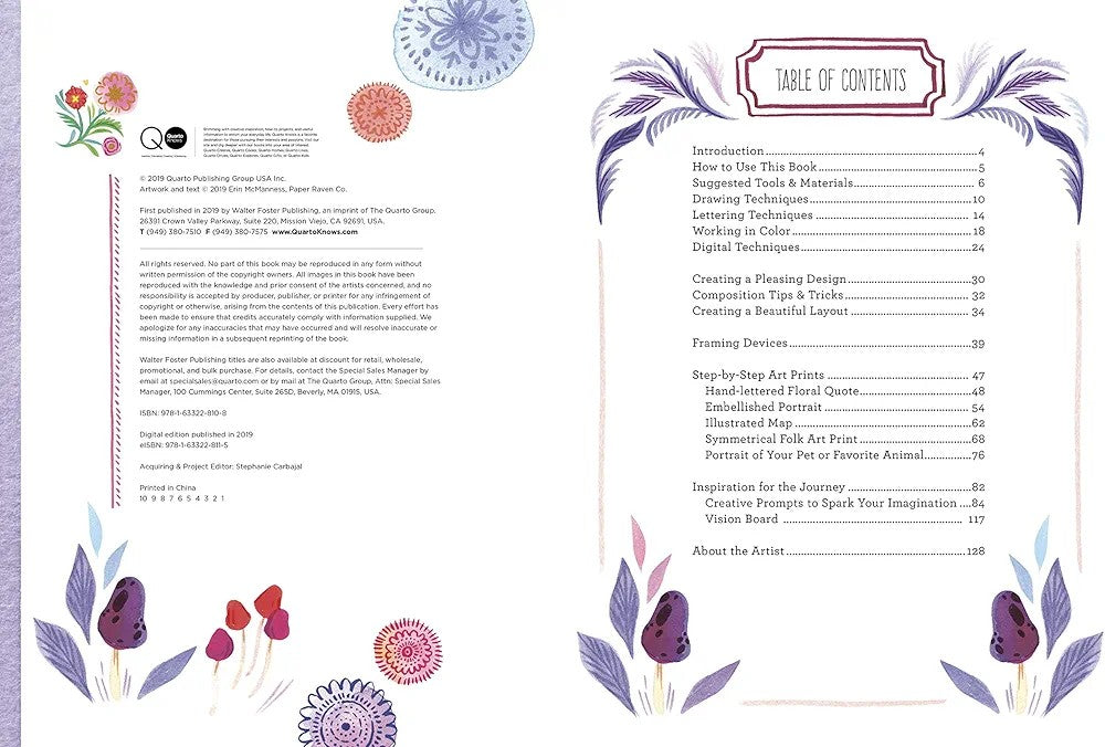 Art Starts in the Heart: Creative Projects and Inspirational Ideas for Learning to Make Expressive, Mindful Art (Papercover)