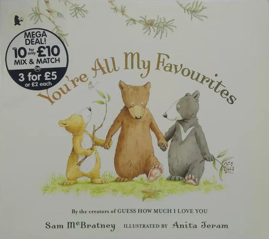 You're All My Favourites - Children Family Story by books alert