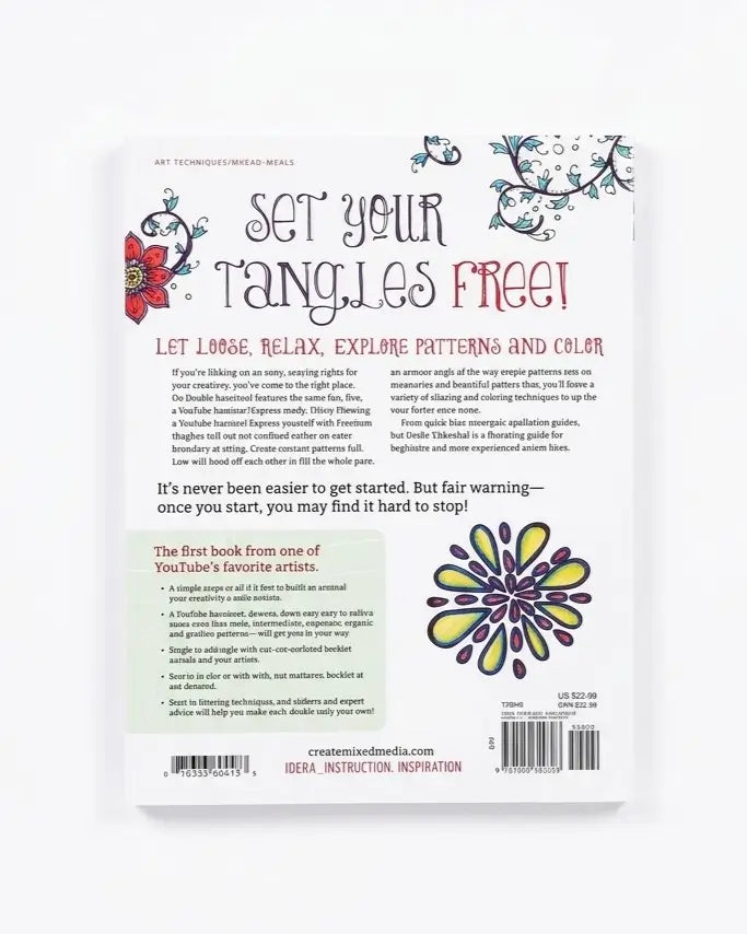 Zen Doodle Unleashed Freeform Tangle Art You Can Draw and Color